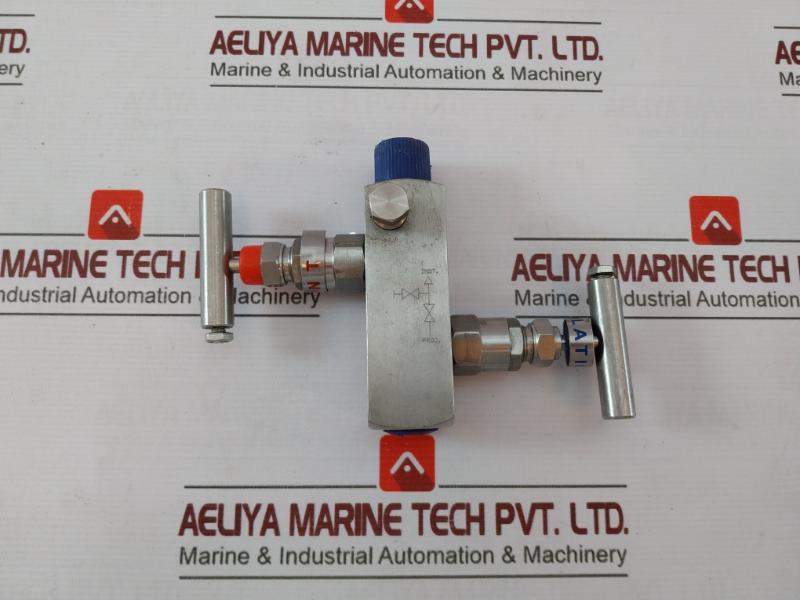Excelock E377Cb5-8F-8Mnsie 2 Way Gauge Valve E-9757/041