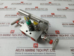 Excelock E505 Dm T-type 5-way Manifold Valve 6000 Psi E-7257/186