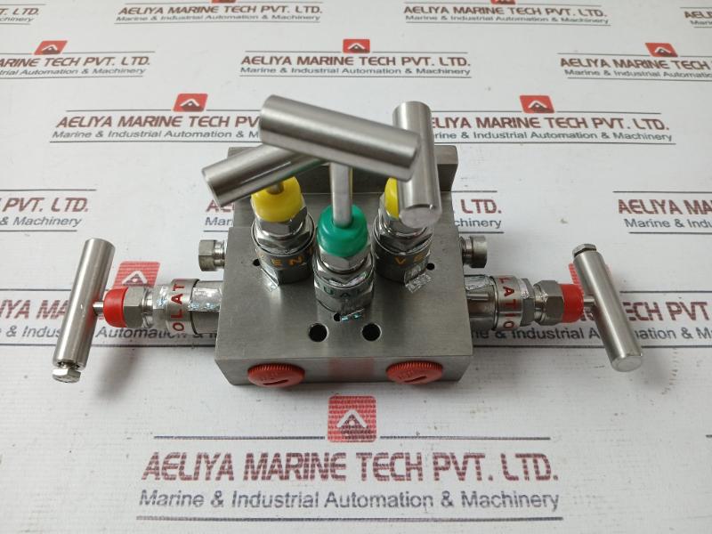 Excelock E505 Dm T-type 5-way Manifold Valve 6000 Psi E-7257/186