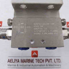 Excelock E505 Dm Valves &amp; Manifold 1/2"Npt (F) X Flange Hydro T.Pr.6000 Psi