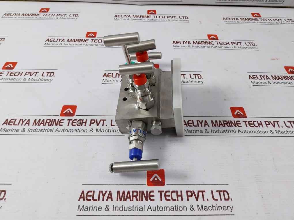 Excelock E505 Dm Valves &amp; Manifold 1/2"Npt (F) X Flange Hydro T.Pr.6000 Psi