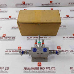 Excelock E505 Dm Valves &amp; Manifold 1/2"Npt (F) X Flange Hydro T.Pr.6000 Psi