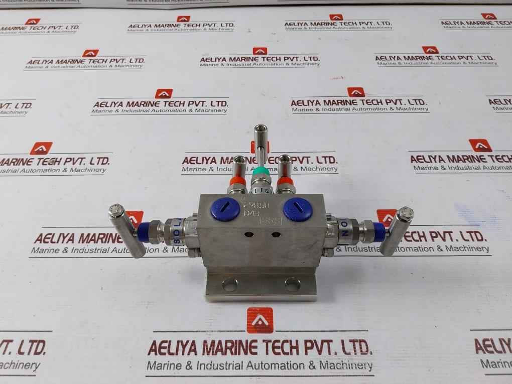 Excelock E505 Dm Valves &amp; Manifold 1/2"Npt (F) X Flange Hydro T.Pr.6000 Psi