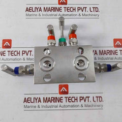 Excelock E505 Dm Valves &amp; Manifold 1/2"Npt (F) X Flange Hydro T.Pr.6000 Psi