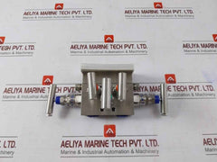 Excelock E505 Dm Valves &amp; Manifold 1/2"Npt (F) X Flange Hydro T.Pr.6000 Psi