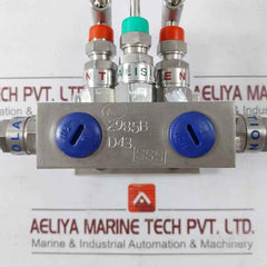 Excelock E505 Dm Valves &amp; Manifold 1/2"Npt (F) X Flange Hydro T.Pr.6000 Psi