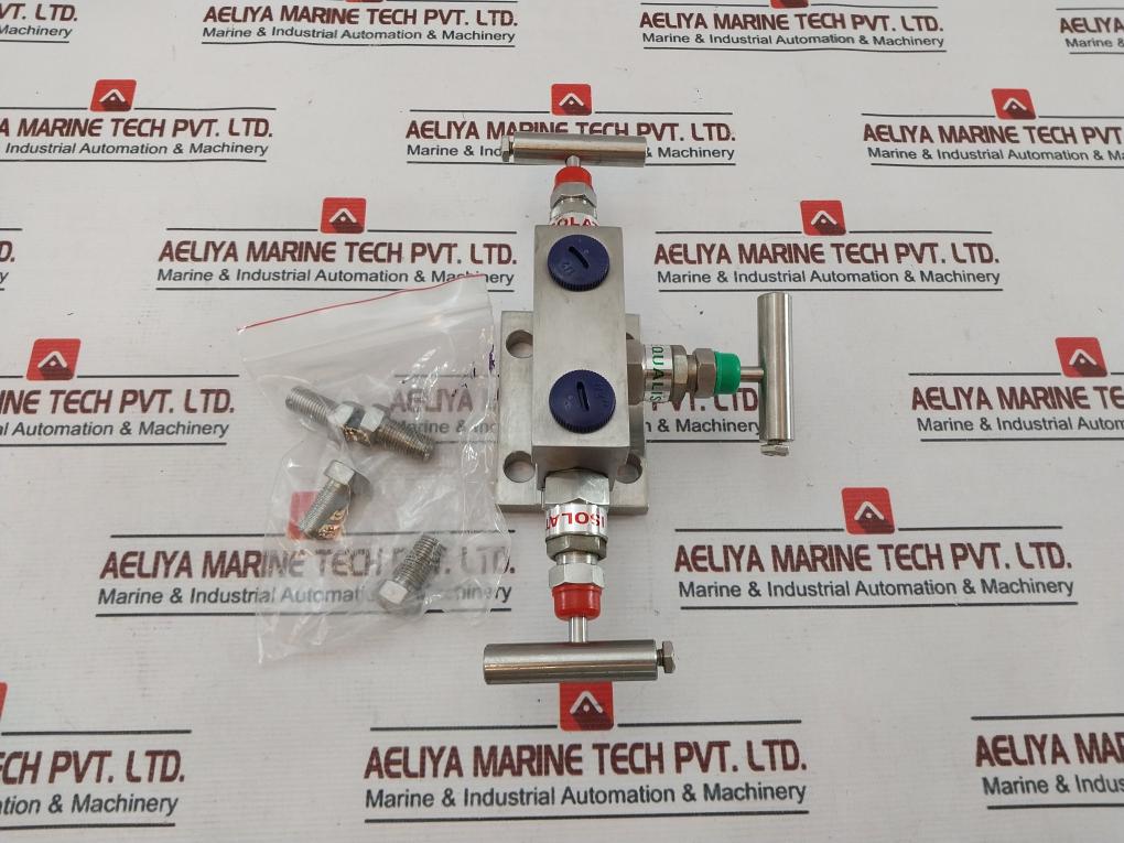 Excelock Ss316-3Wm/T Valve Manifold 6000 Psi