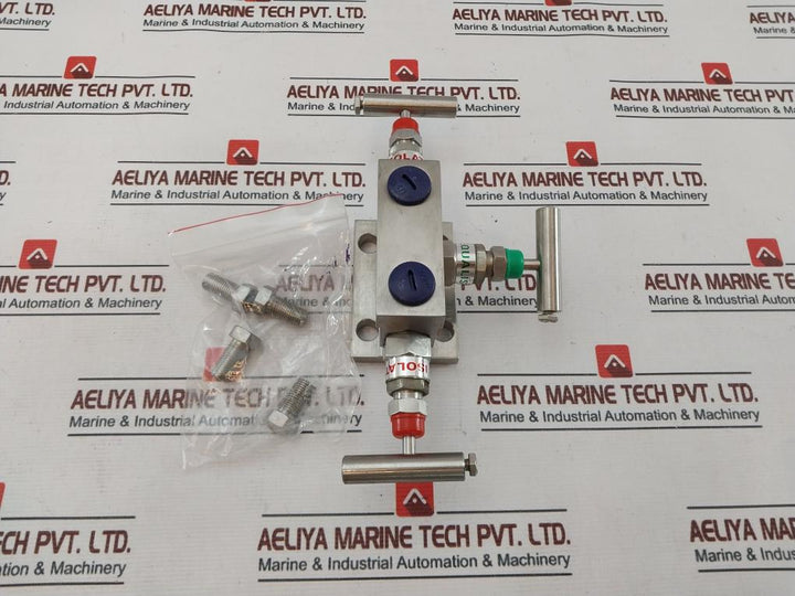 Excelock Ss316-3Wm/T Valve Manifold 6000 Psi