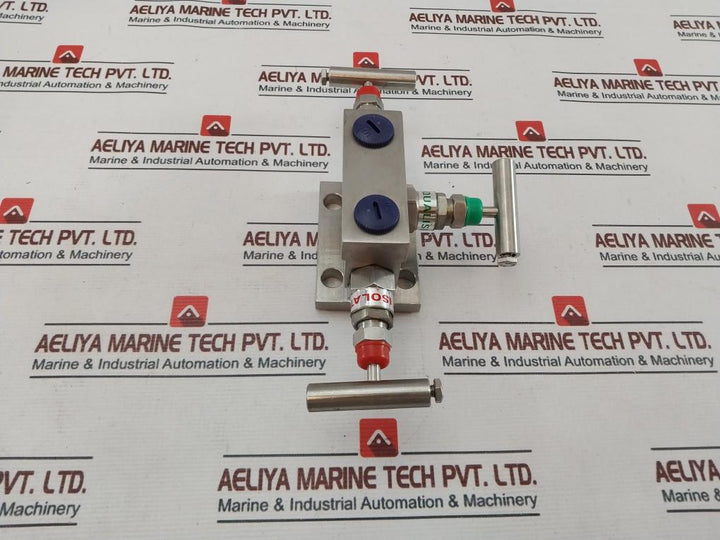 Excelock Ss316-3Wm/T Valve Manifold 6000 Psi