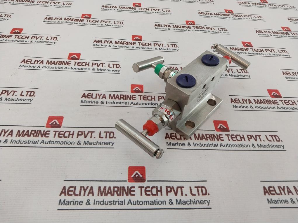 Excelock Ss316-3Wm/T Valve Manifold 6000 Psi