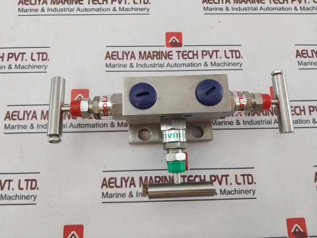 Excelock Ss316-3Wm/T Valve Manifold 6000 Psi