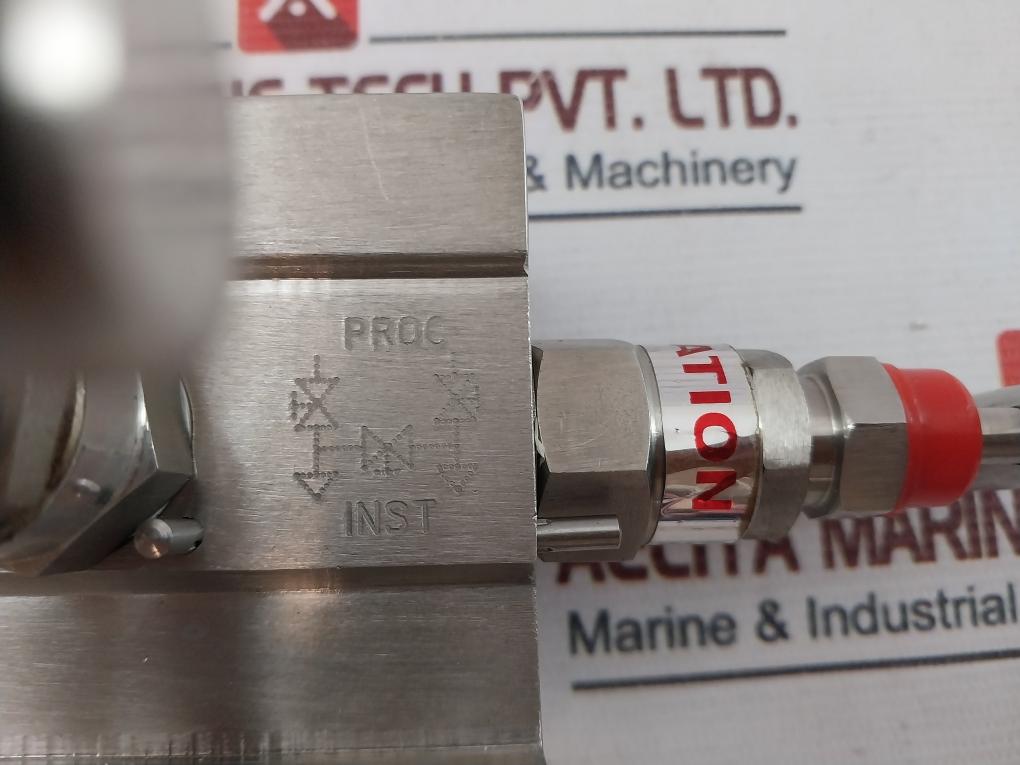 Excelock Ss316-3Wm/T Valve Manifold 6000 Psi