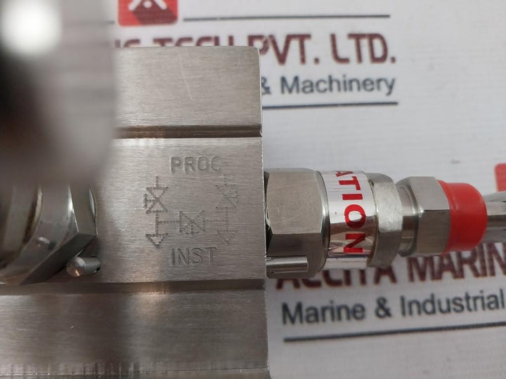Excelock Ss316-3Wm/T Valve Manifold 6000 Psi