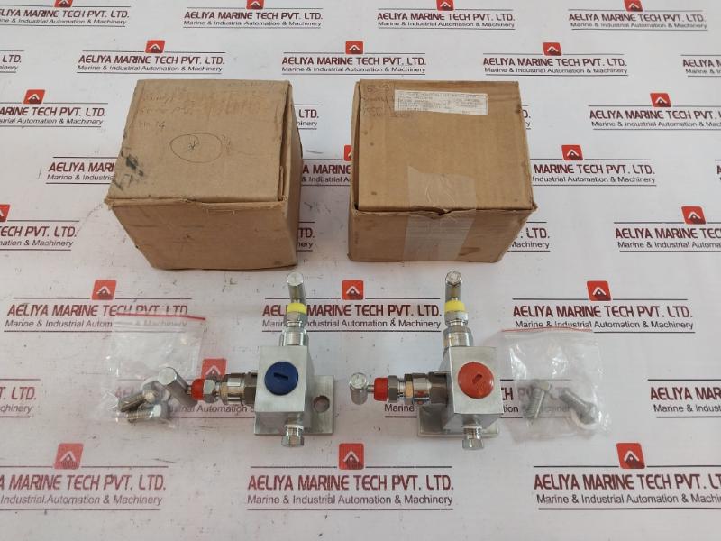 Excelock Ss316-nace Two Valve Manifold E4224 -6000 Psi