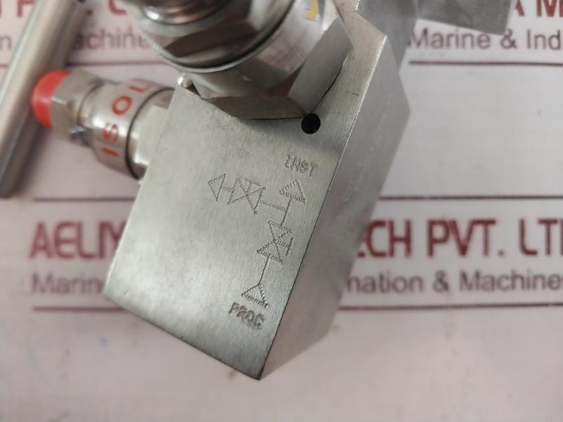 Excelock Ss316-nace Two Valve Manifold E4224 -6000 Psi