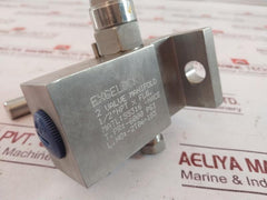 Excelock Ss316-nace Two Valve Manifold E4224 -6000 Psi