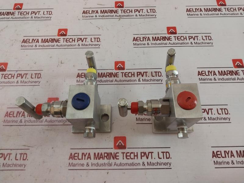 Excelock Ss316-nace Two Valve Manifold E4224 -6000 Psi
