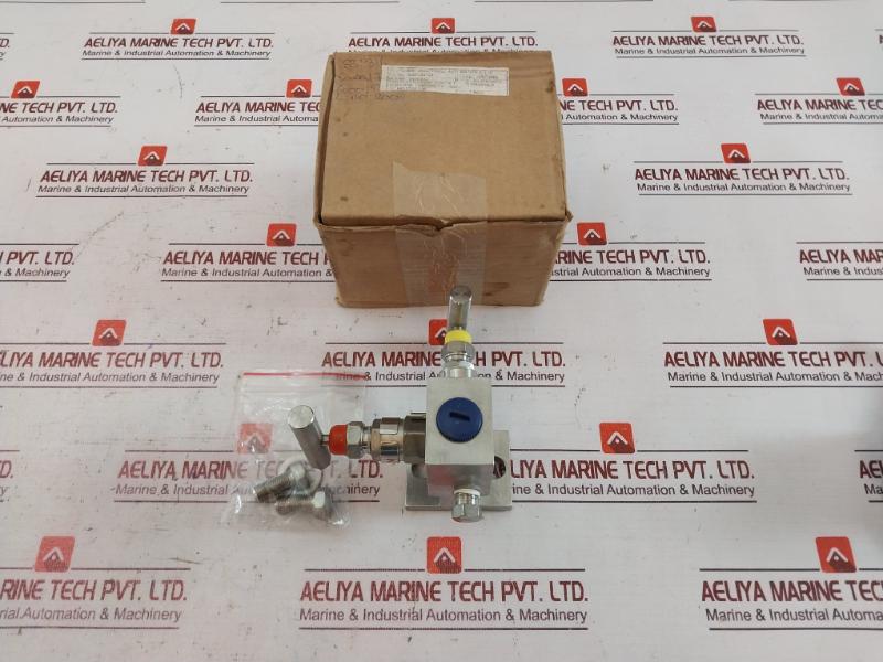 Excelock Ss316-nace Two Valve Manifold E4224 -6000 Psi