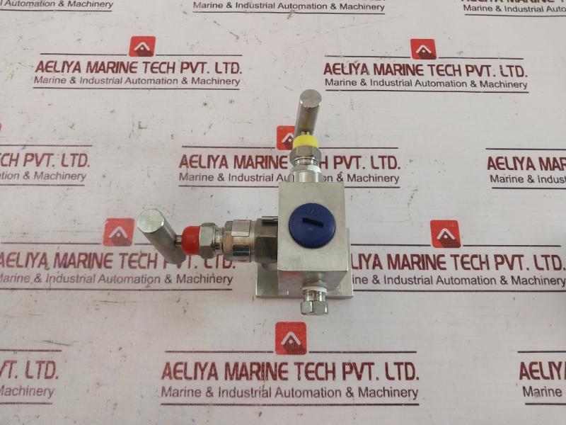 Excelock Ss316-nace Two Valve Manifold E4224 -6000 Psi