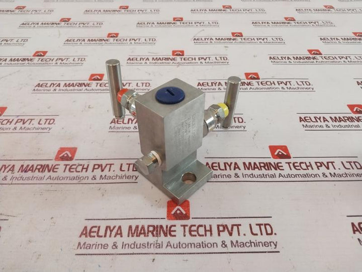 Excelock Ss316-nace Two Valve Manifold E4224 -6000 Psi