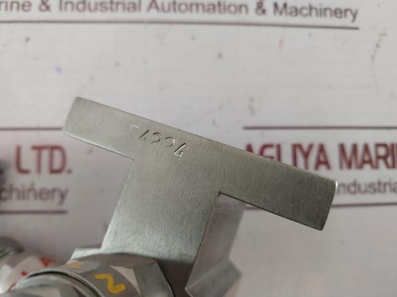 Excelock Ss316-nace Two Valve Manifold E4224 -6000 Psi