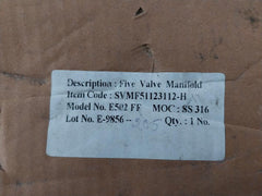 Excelock Svmf51123112-h Manifold Valve E502 Ff