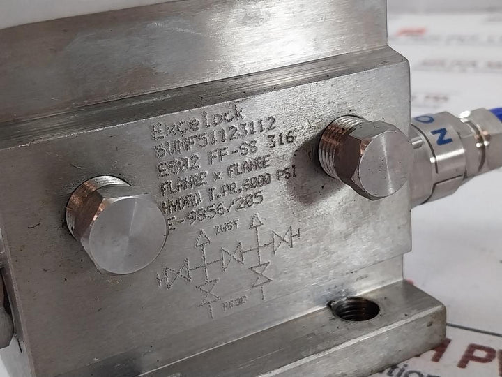 Excelock Svmf51123112-h Manifold Valve E502 Ff