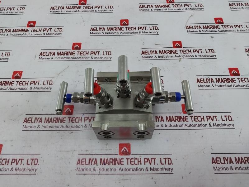 Excelock Svmf51123112 Five Valve Manifold 6000 Psi Ss 316 E502 Ff