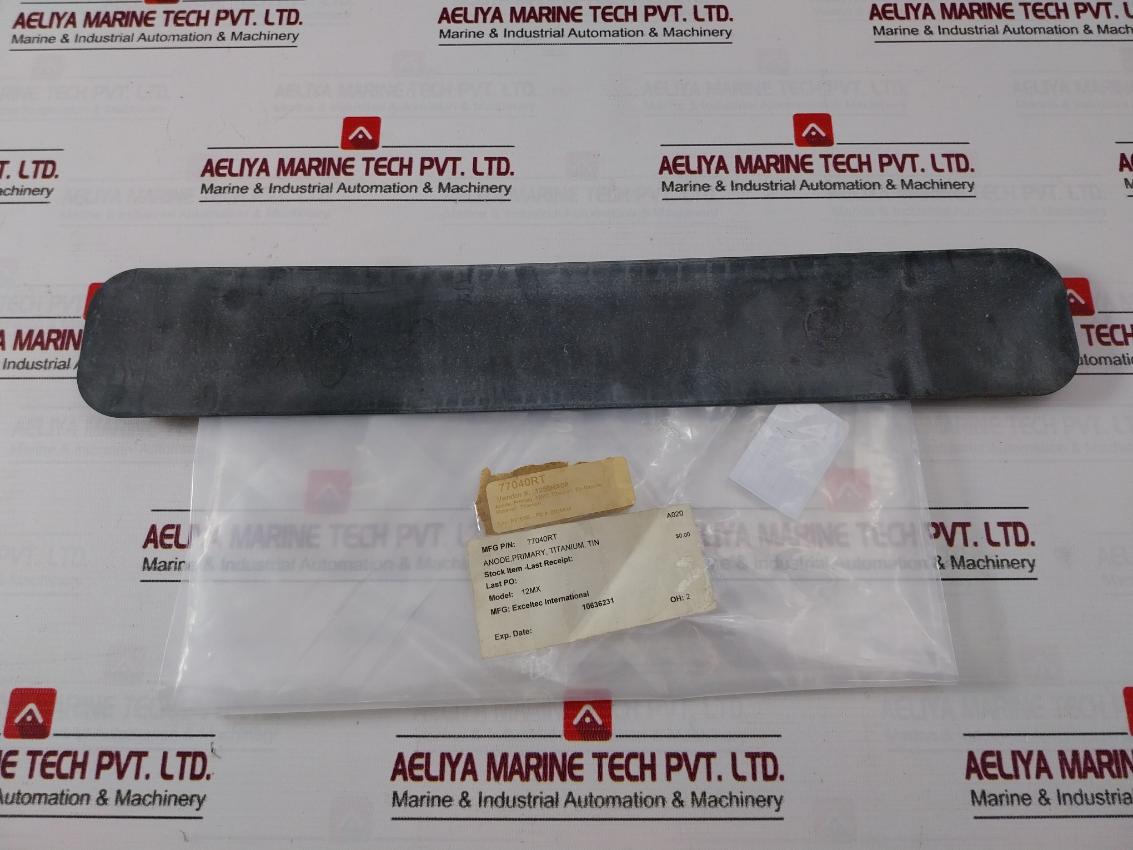 Exceltec 77040Rt Primary Electrode Anode Plate 12Mx