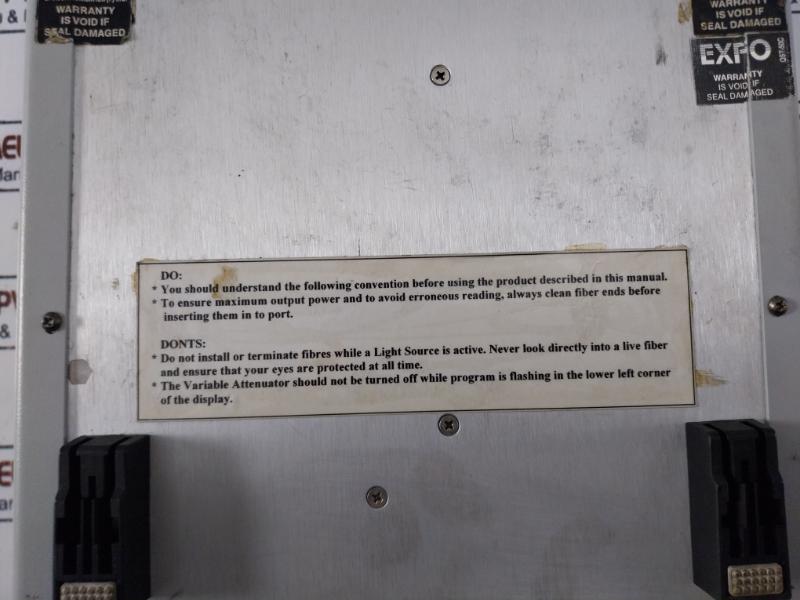 Exfo Fva-3100B-e-89 Variable Attenuator 100-240V 50/60 Hz