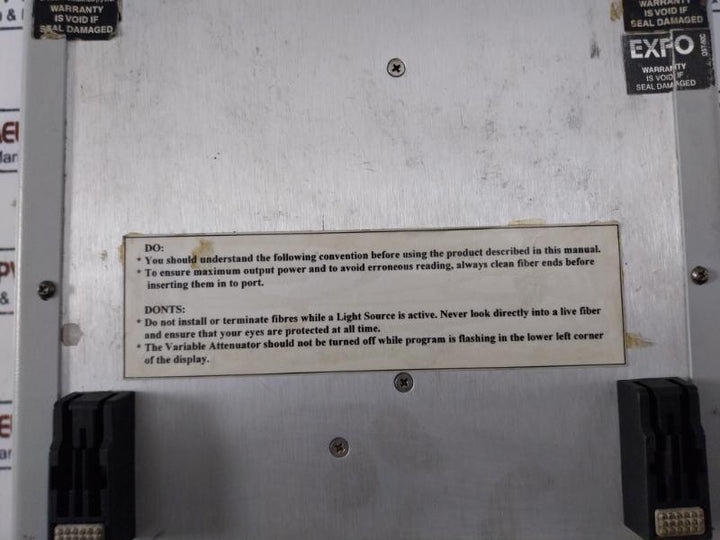 Exfo Fva-3100B-e-89 Variable Attenuator 100-240V 50/60 Hz