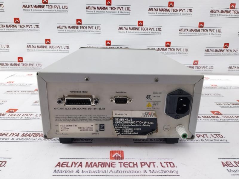Exfo Fva-3100B-e-89 Variable Attenuator 100-240V 50/60 Hz