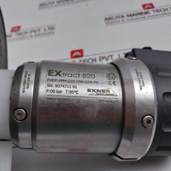 Exner Extract 820 Pneumatic Retractable Probe Housing 06Bar 85C Pn16 Dn50