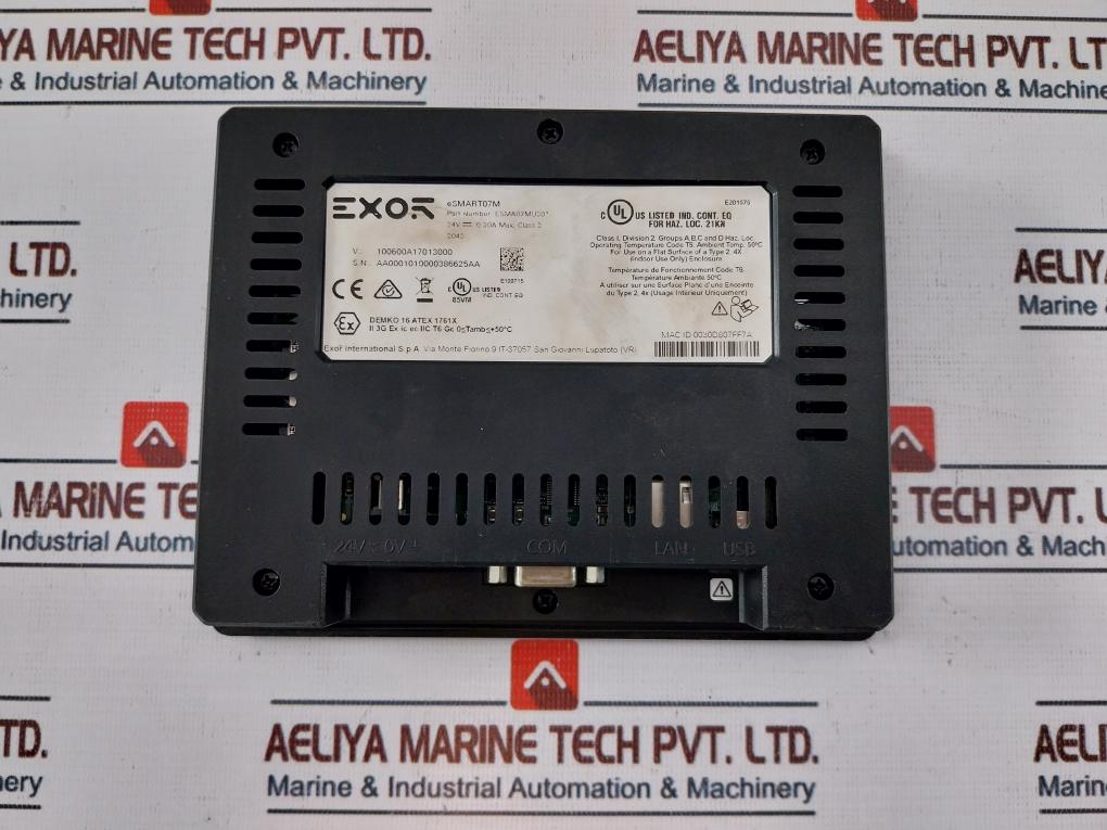 Exor Esma07mu301 Industrial Touch Panel Class 2