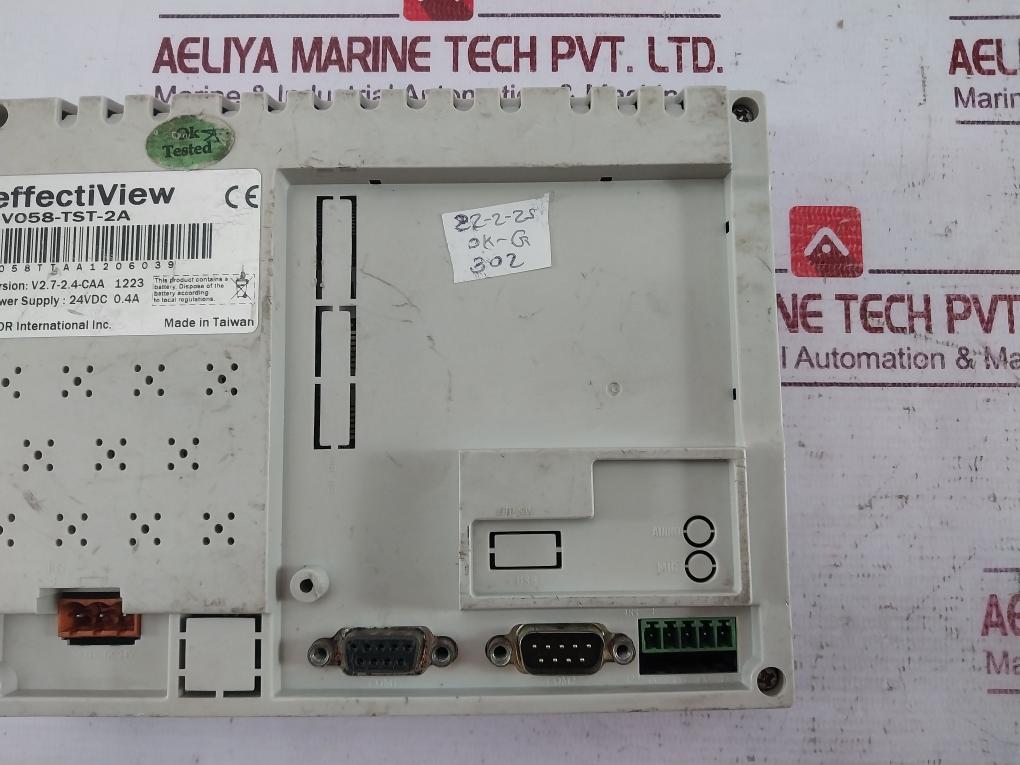 Exor Ev058-tst-2A Hmi Digital Display Operator Panel 058Ttaa1206039 24Vdc 0.4A