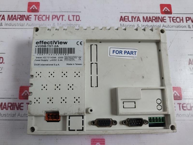 Exor International Ev058-tst-2A Digital Display Operator Panel