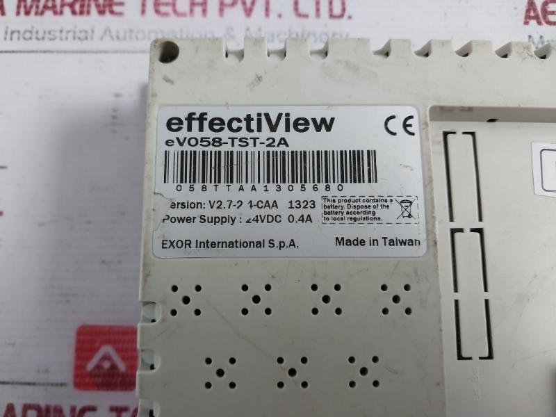 Exor International Ev058-tst-2A Digital Display Operator Panel