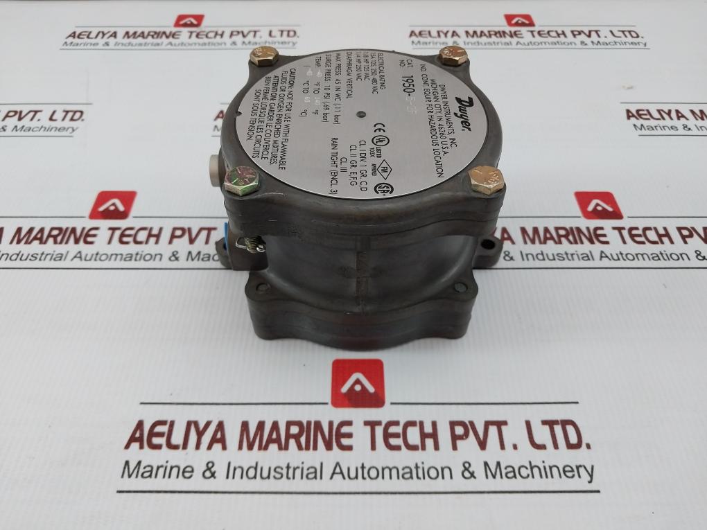 Explosion-proof Differential Pressure Switch 1950-5-2F Dwyer 10Psi
