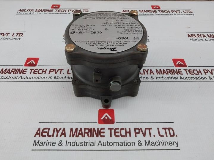 Explosion-proof Differential Pressure Switch 1950-5-2F Dwyer 10Psi