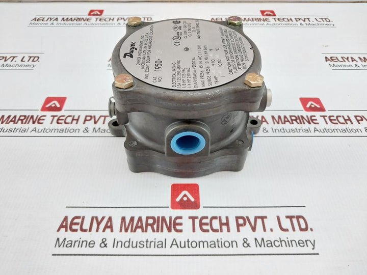 Explosion-proof Differential Pressure Switch 1950-5-2F Dwyer 10Psi