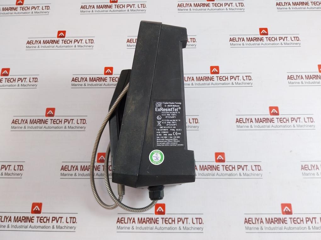 Explosion Proof Industrial Telephone 11286101 Funke+Huster Fernsig