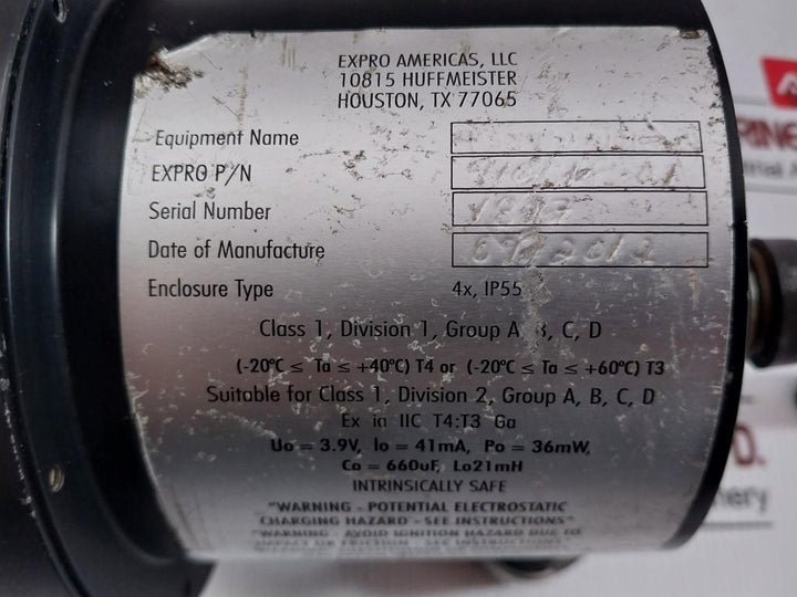 Expro Americas Digital Position Indicator 910518-01