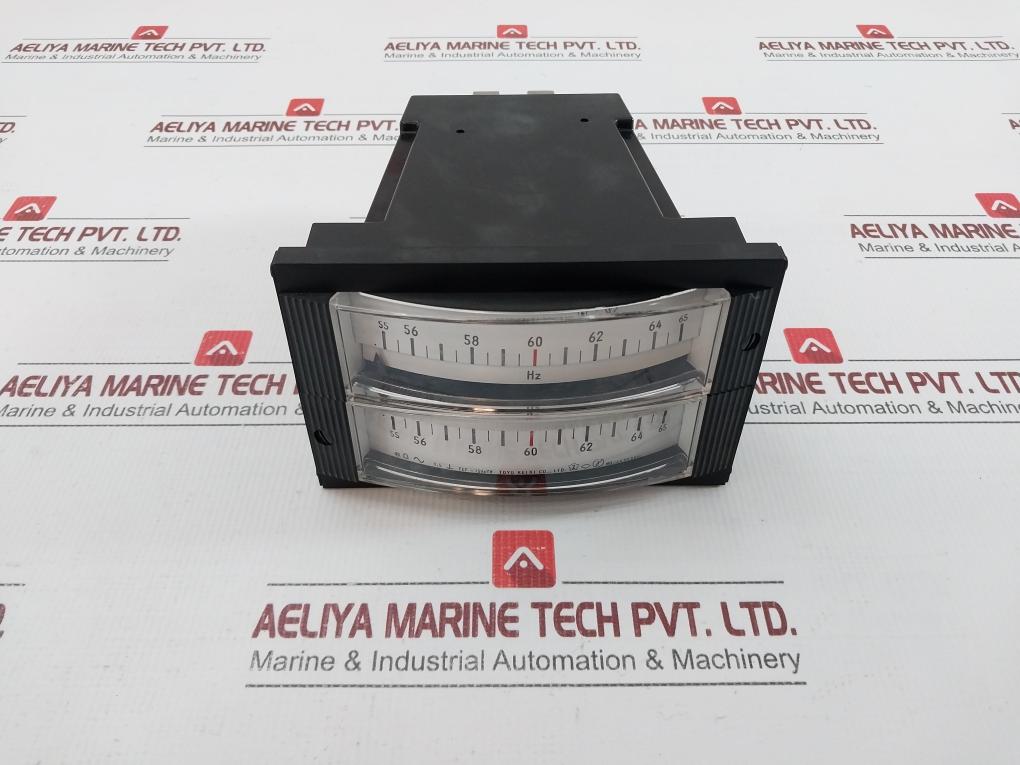 External Converter Frequency Meter Toyo Keiki 115V 55-65 Hz