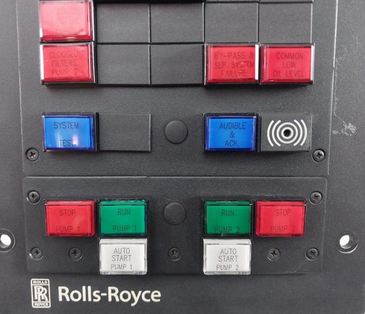 F-7001-08-16 Alarm Annunciator Panel Rolls-royce