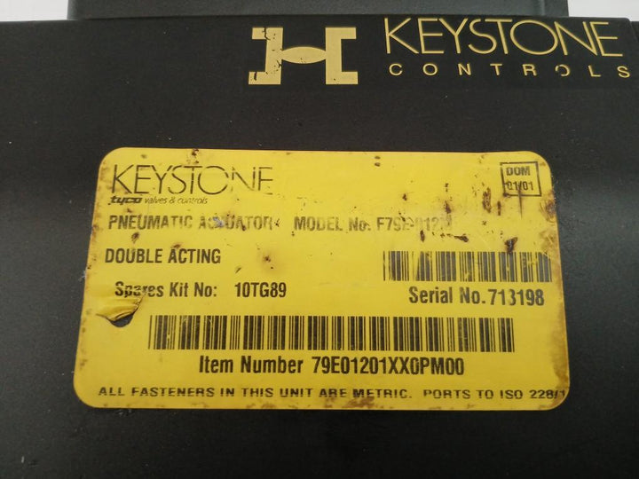 F79E-012M Keystone Pneumatic Actuator 24Vdc 2W