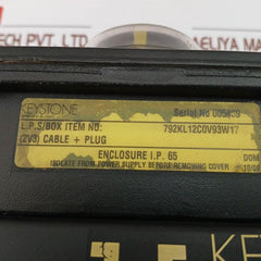 F79E-012M Keystone Pneumatic Actuator 24Vdc 2W