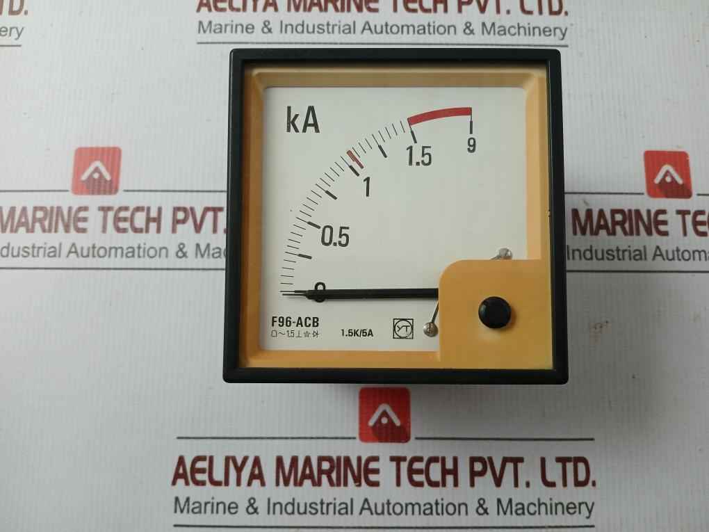 F96-acb Analog Panel Ammeter 0 To 9 Ka Shanghai Yitai