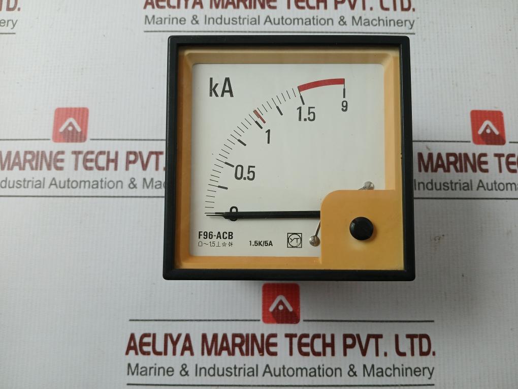 F96-acb Analog Panel Ammeter 0 To 9 Ka Shanghai Yitai