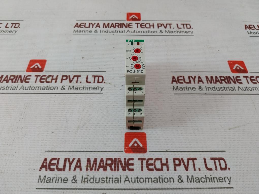 F&F Pcu-510 Duo Timing Relays 2X8A 250V 230V Ac/Dc