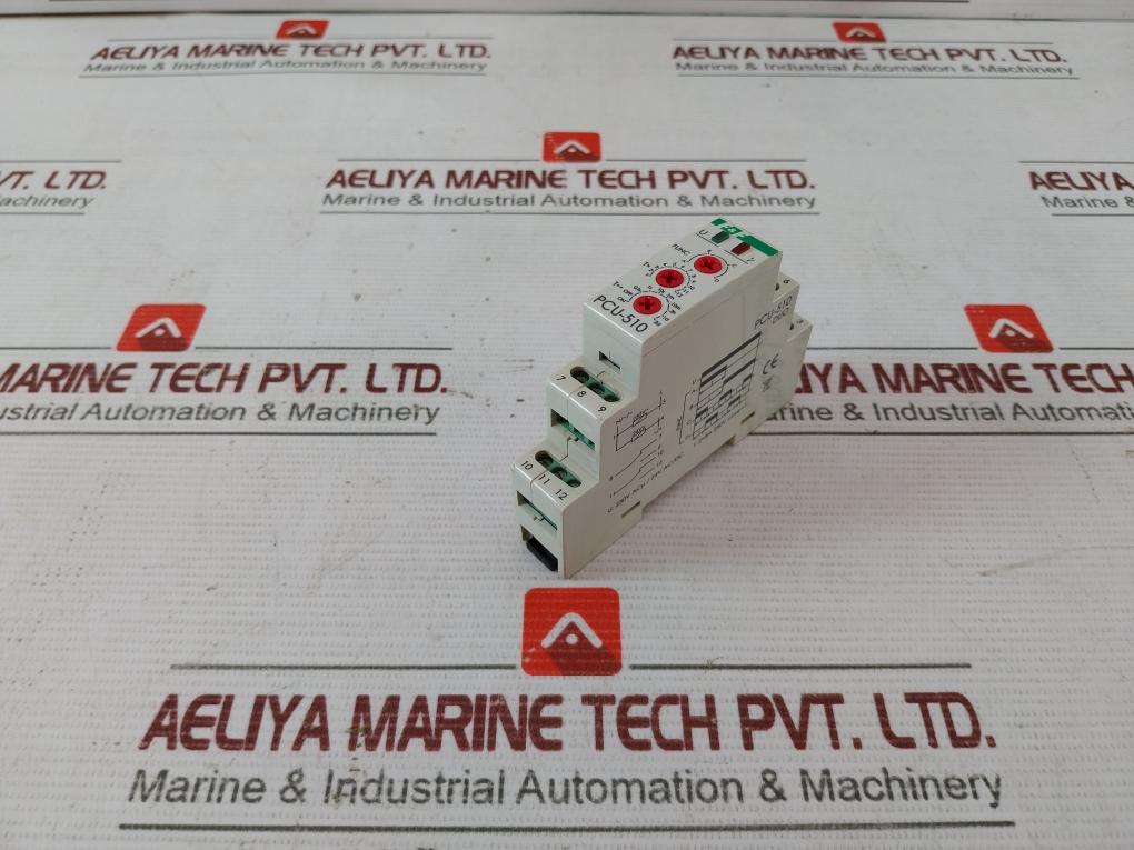 F&F Pcu-510 Duo Timing Relays 2X8A 250V 230V Ac/Dc